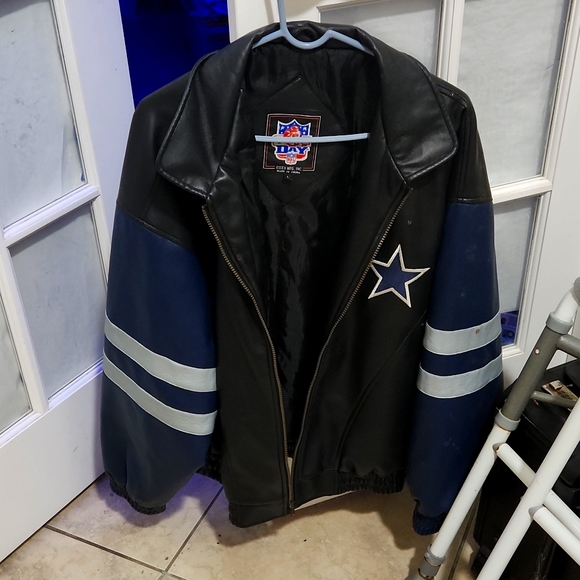Dallas cowboy leather coat - Picture 1 of 3